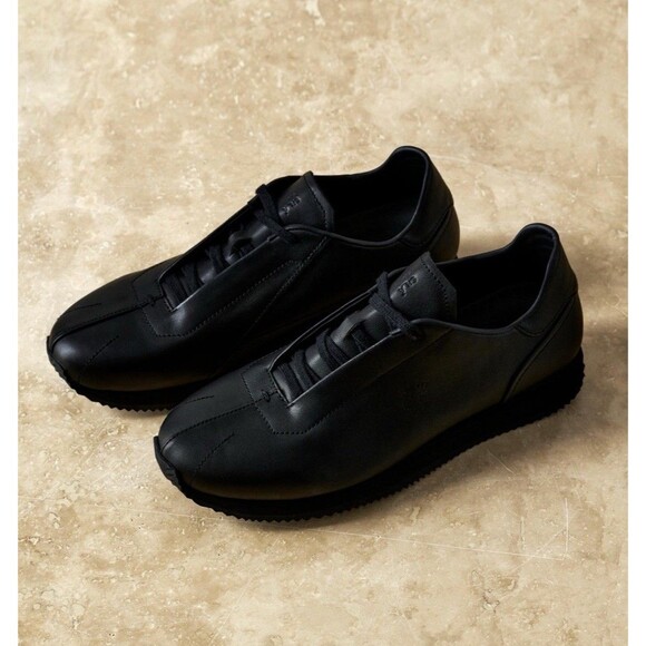 Zara Men Leather Sneakers X SR_A Black Causal Lace Up Shoes Size US 9 EU 42 $159 - Picture 2 of 15